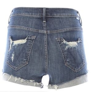 MOTHER JEANS HIGH WAISTED SHORT